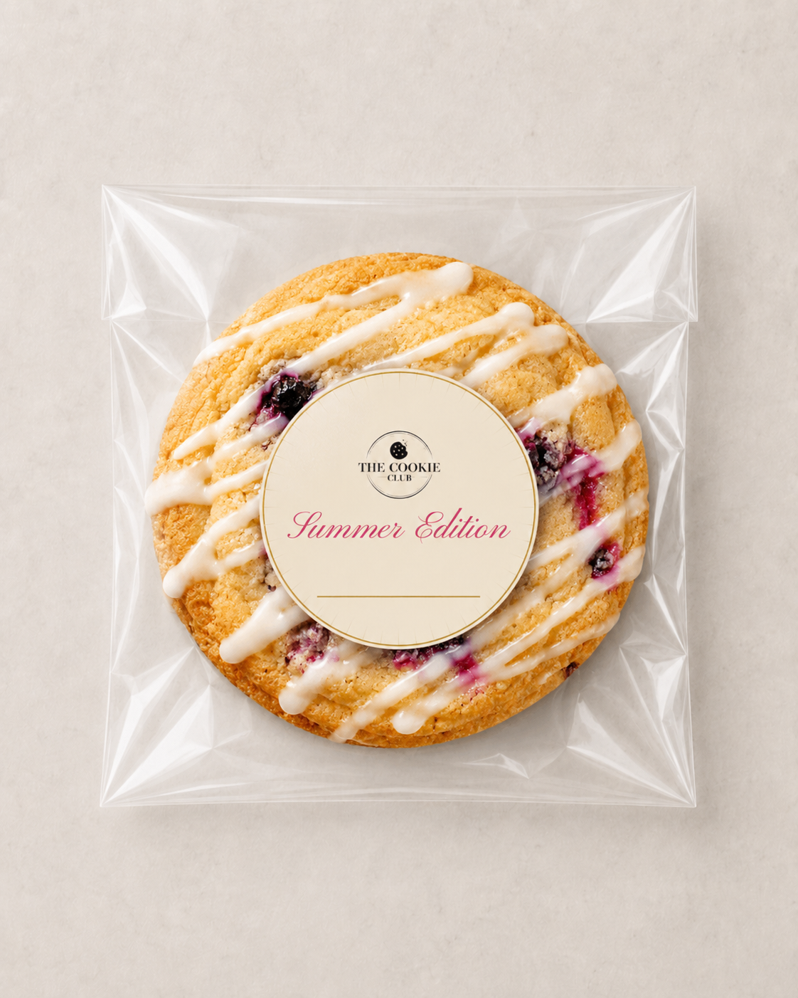 Lemon Berry Cookie einzeln verpackt
