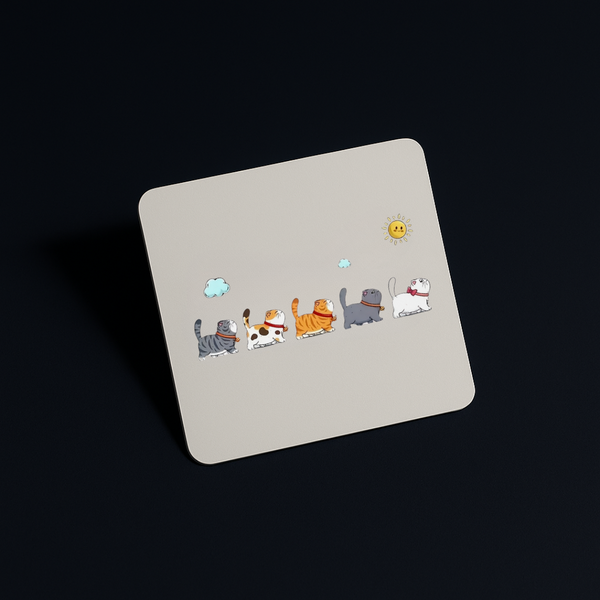 March of the Meowgnificent Sticker